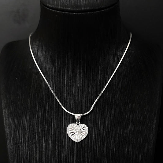 Silver Heart Set
