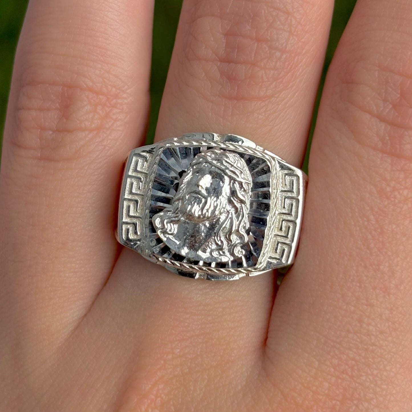 Greek Sterling Silver Ring