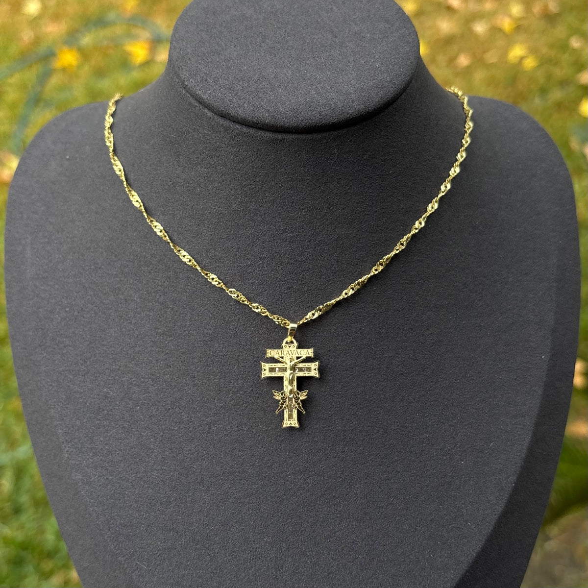 10k Gold Caravaca Cross
