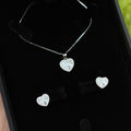Silver Heart Set
