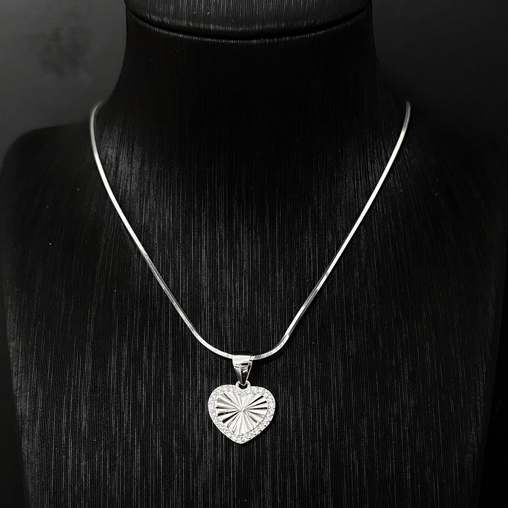 Silver Heart Set