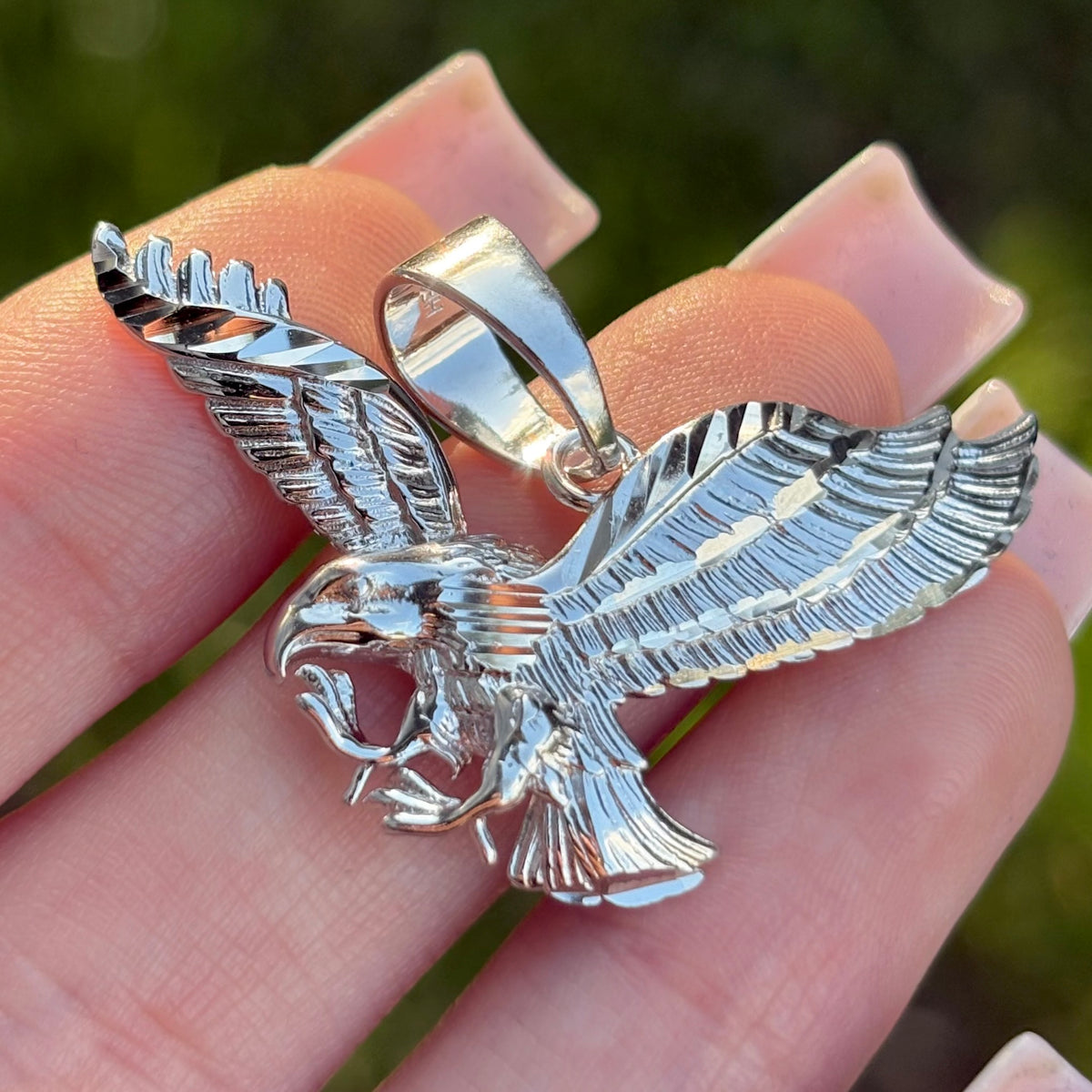 Silver Hawk Pendant