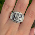 Greek Sterling Silver Ring