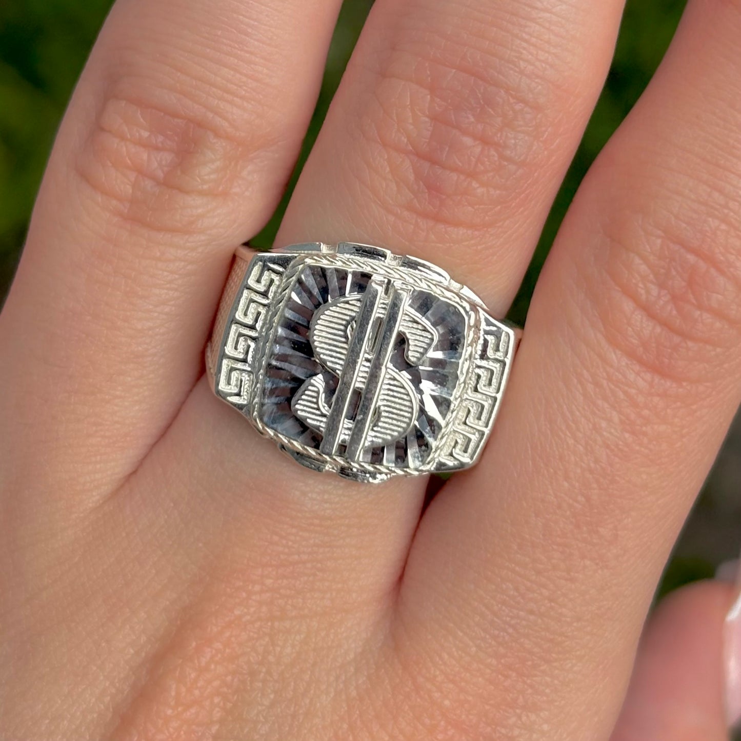 Greek Sterling Silver Ring