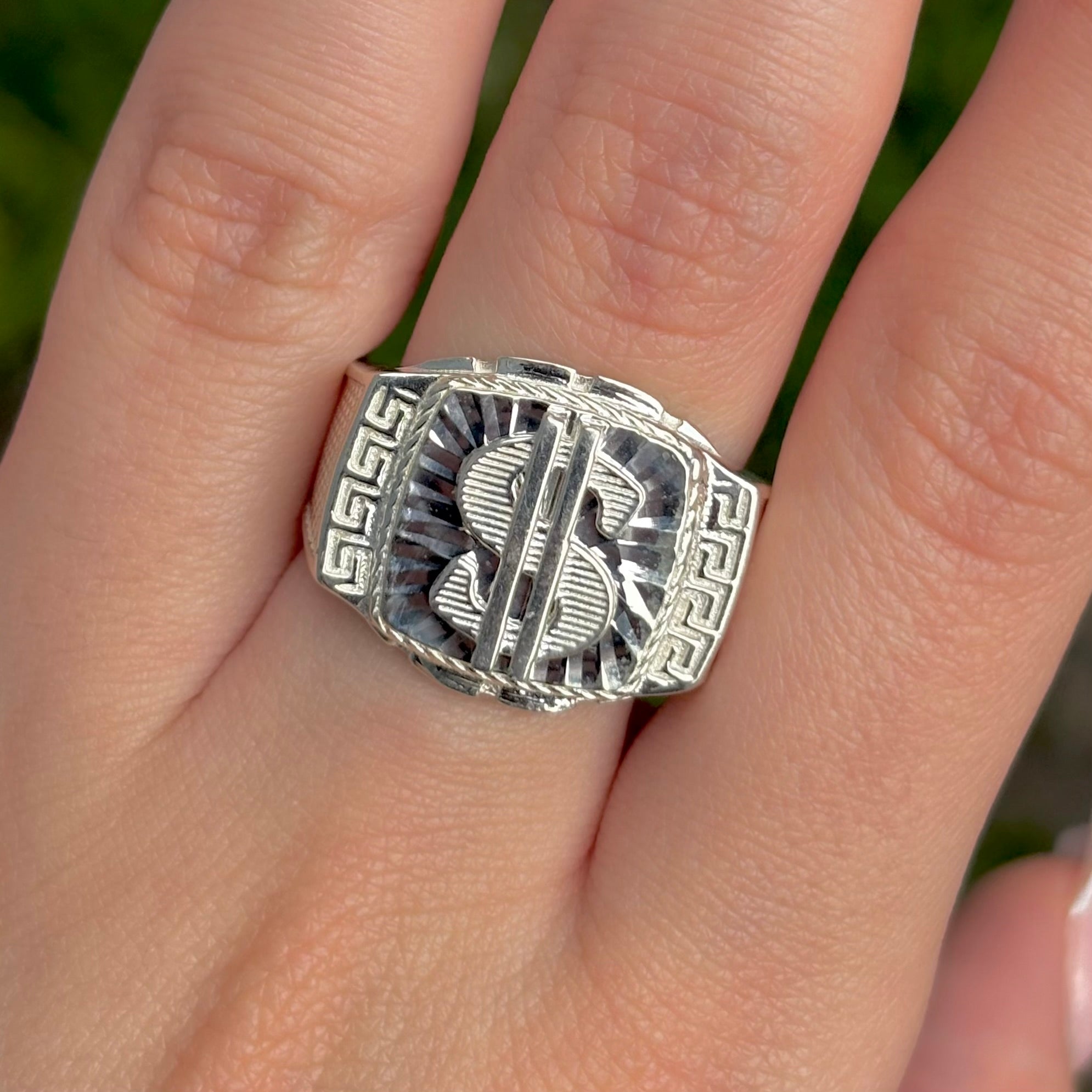 Greek Sterling Silver Ring