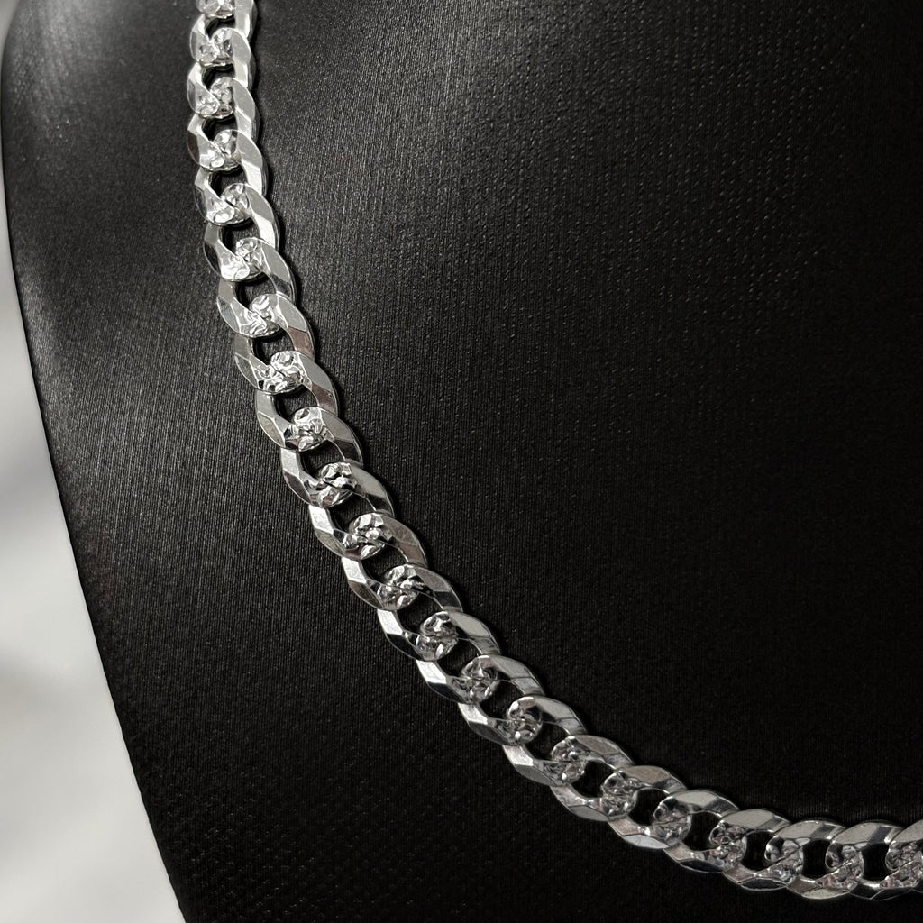 6mm Curb Diamond Cut Chain