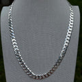 8.5mm Sterling Silver Curb Chain