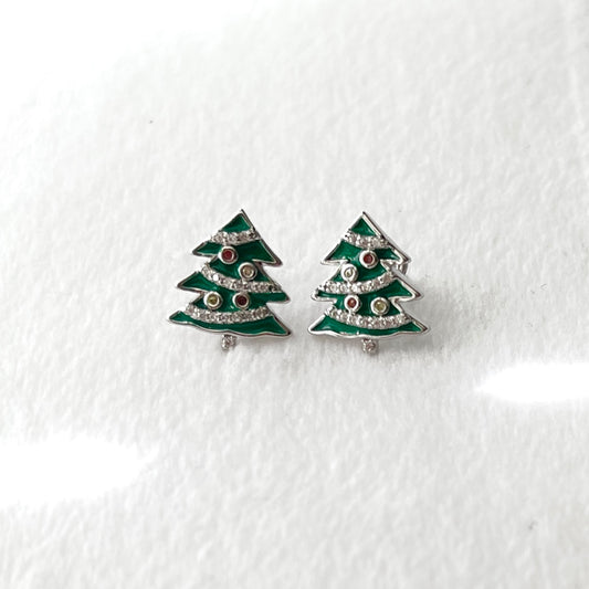 Christmas Tree Earrings