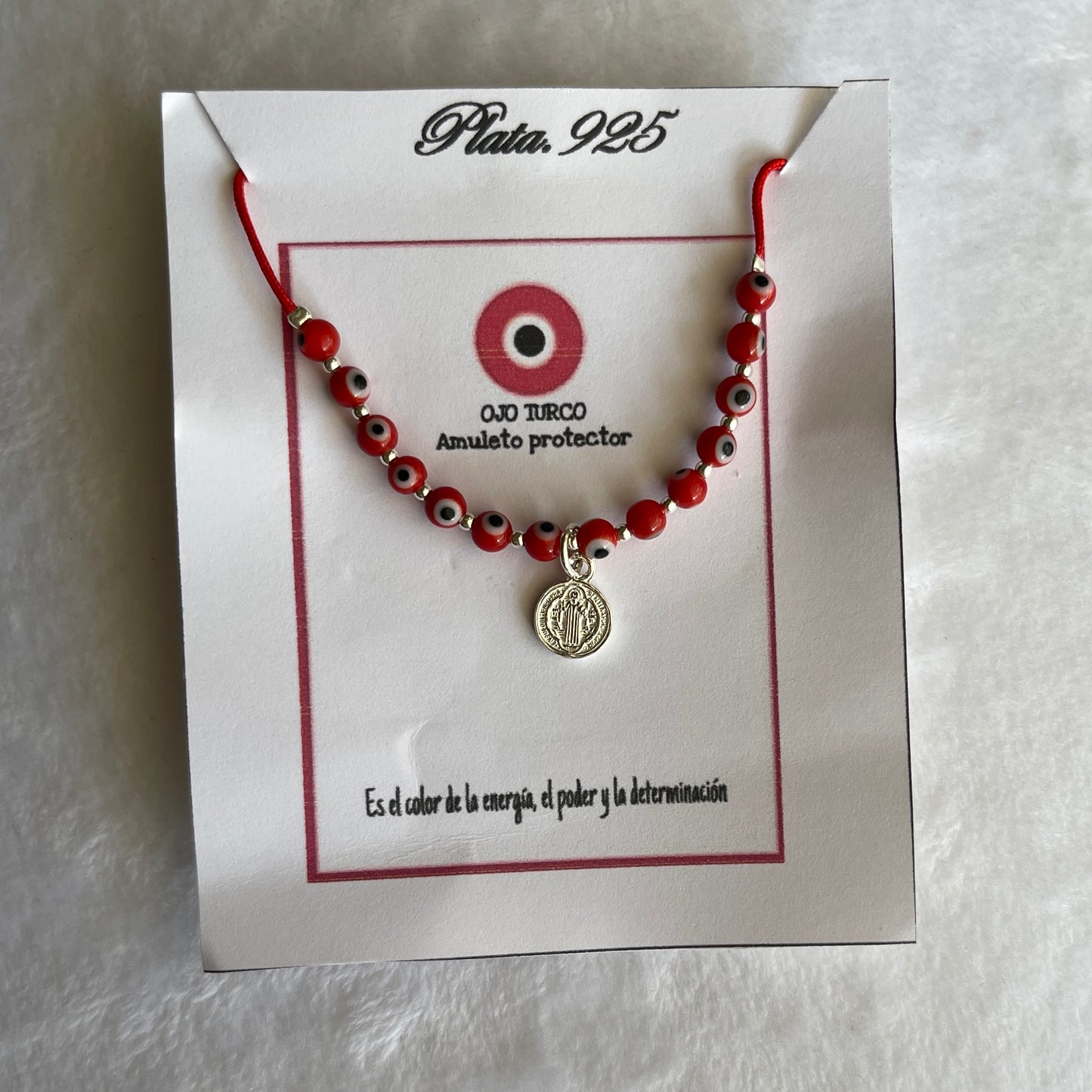 St Benedict Evil Eye Bracelet