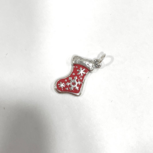 Enamel Stocking Charm