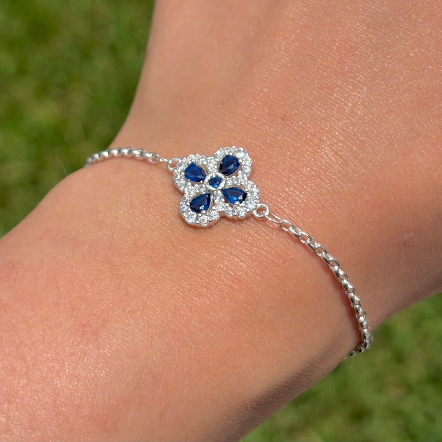 Single Clove Silver Bracelet