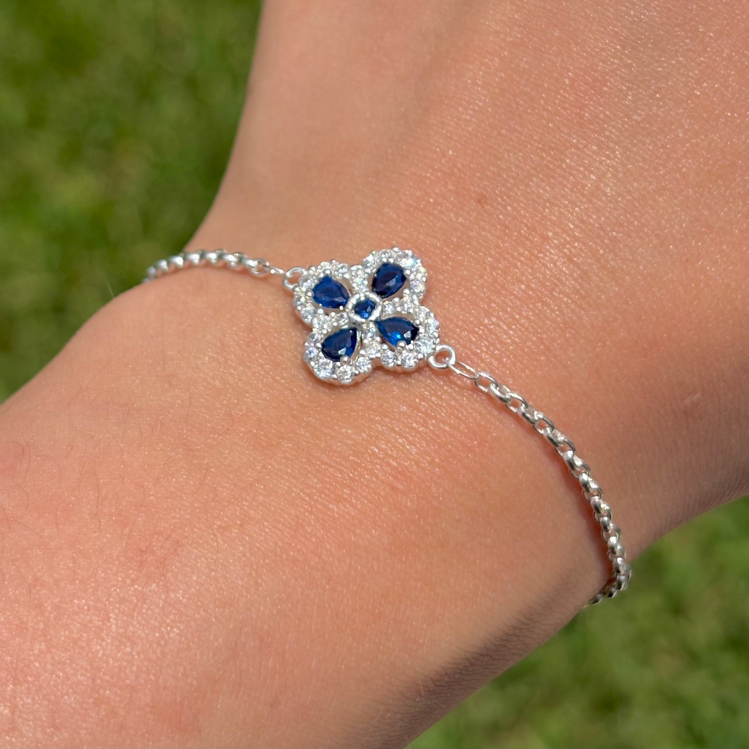 Single Clove Silver Bracelet