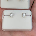 10k Gold Moissanite Stud Earrings