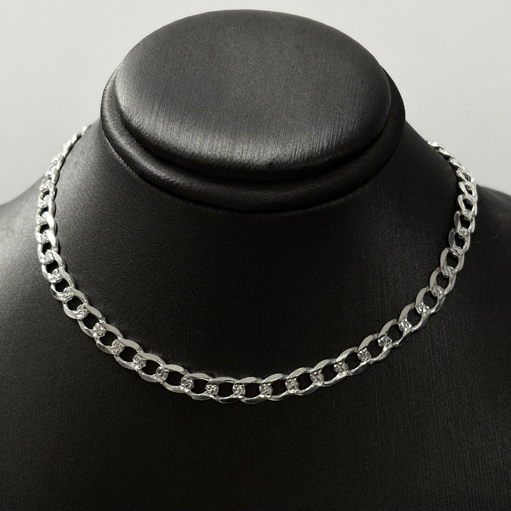 5mm Cuban Diamond Cut Chain