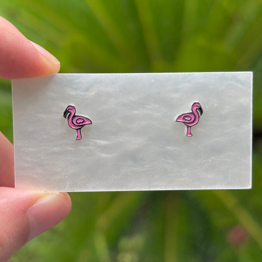 Flamingo Earrings