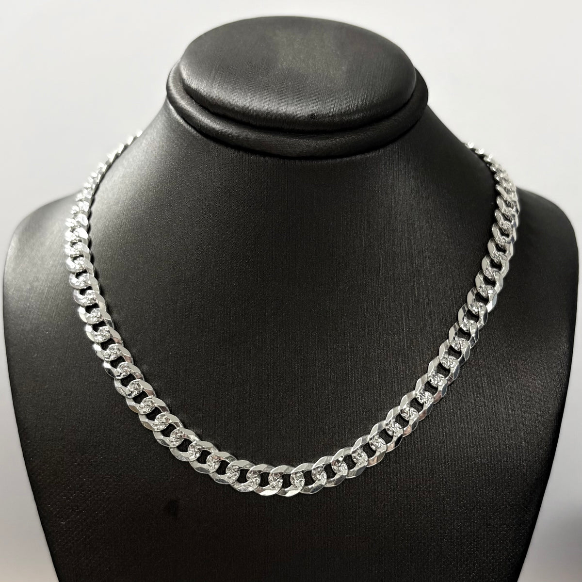 6mm Curb Diamond Cut Chain