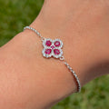 Single Clove Silver Bracelet