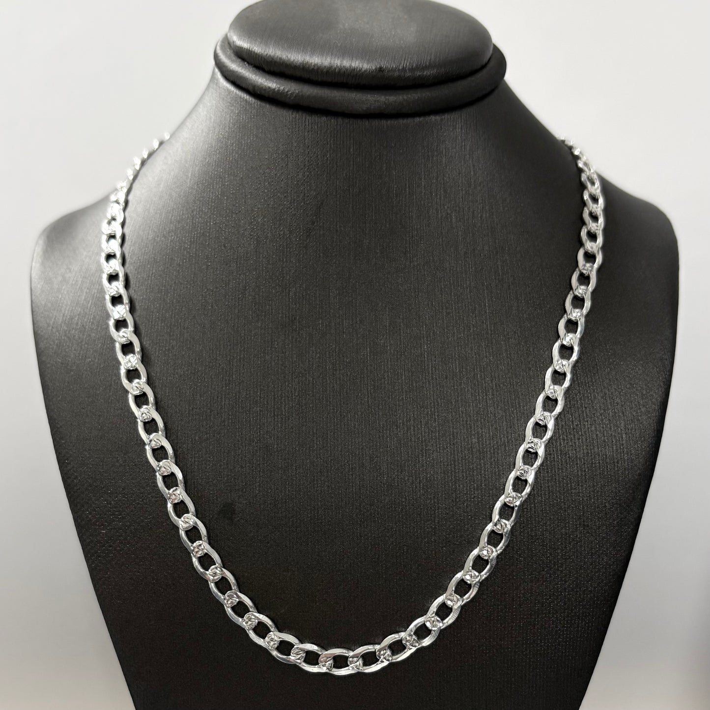 4.5mm Cuban Diamond Cut Chain