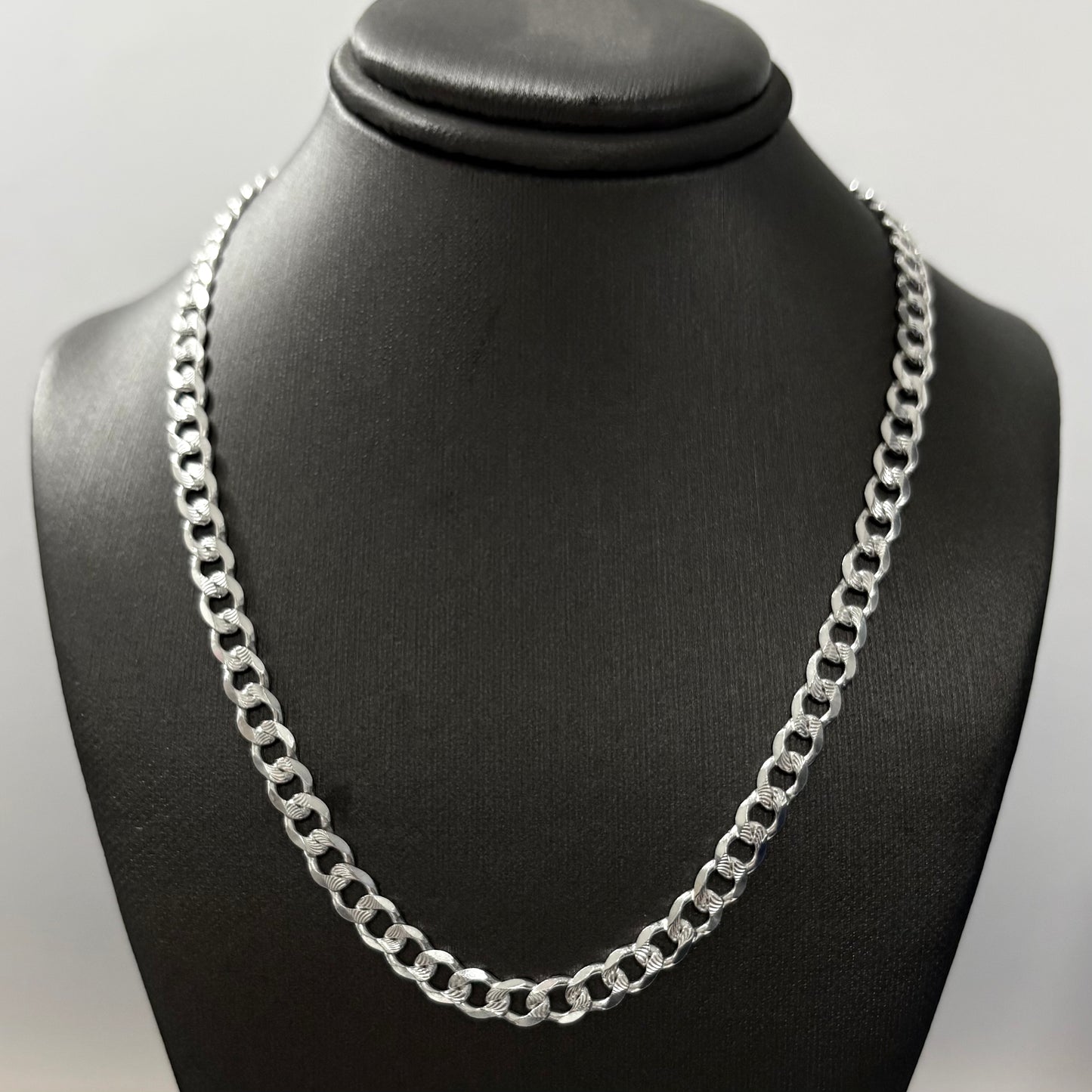 5mm Cuban Diamond Cut Chain