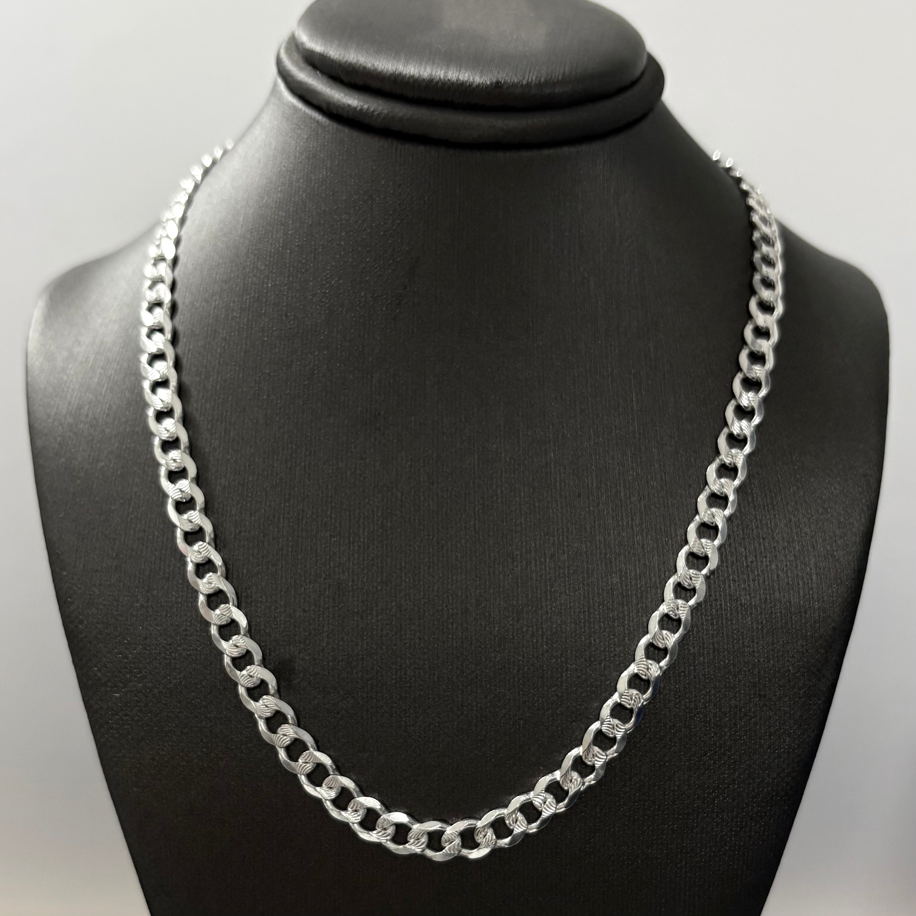 5mm Cuban Diamond Cut Chain