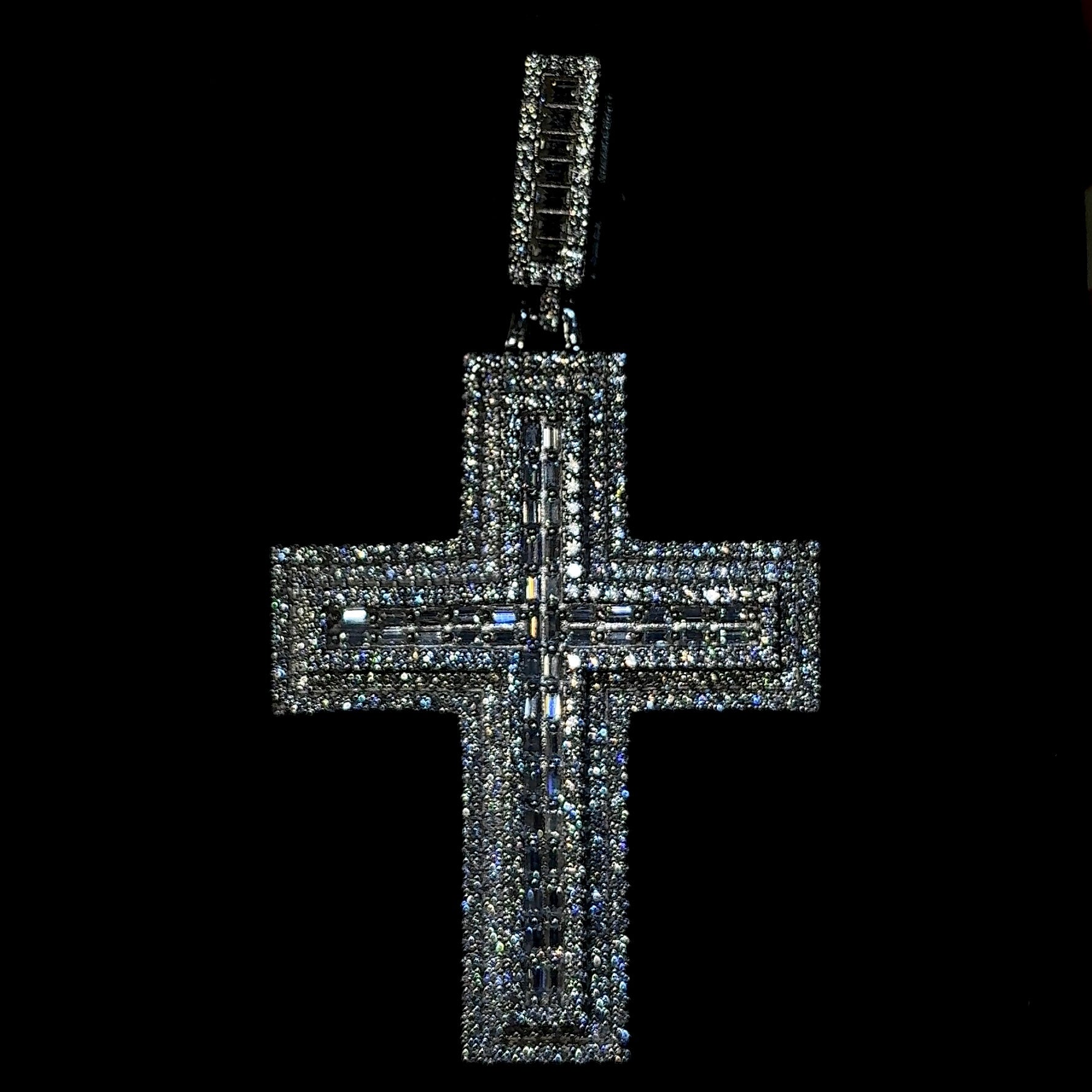 Sterling Silver Moissanite Pendant