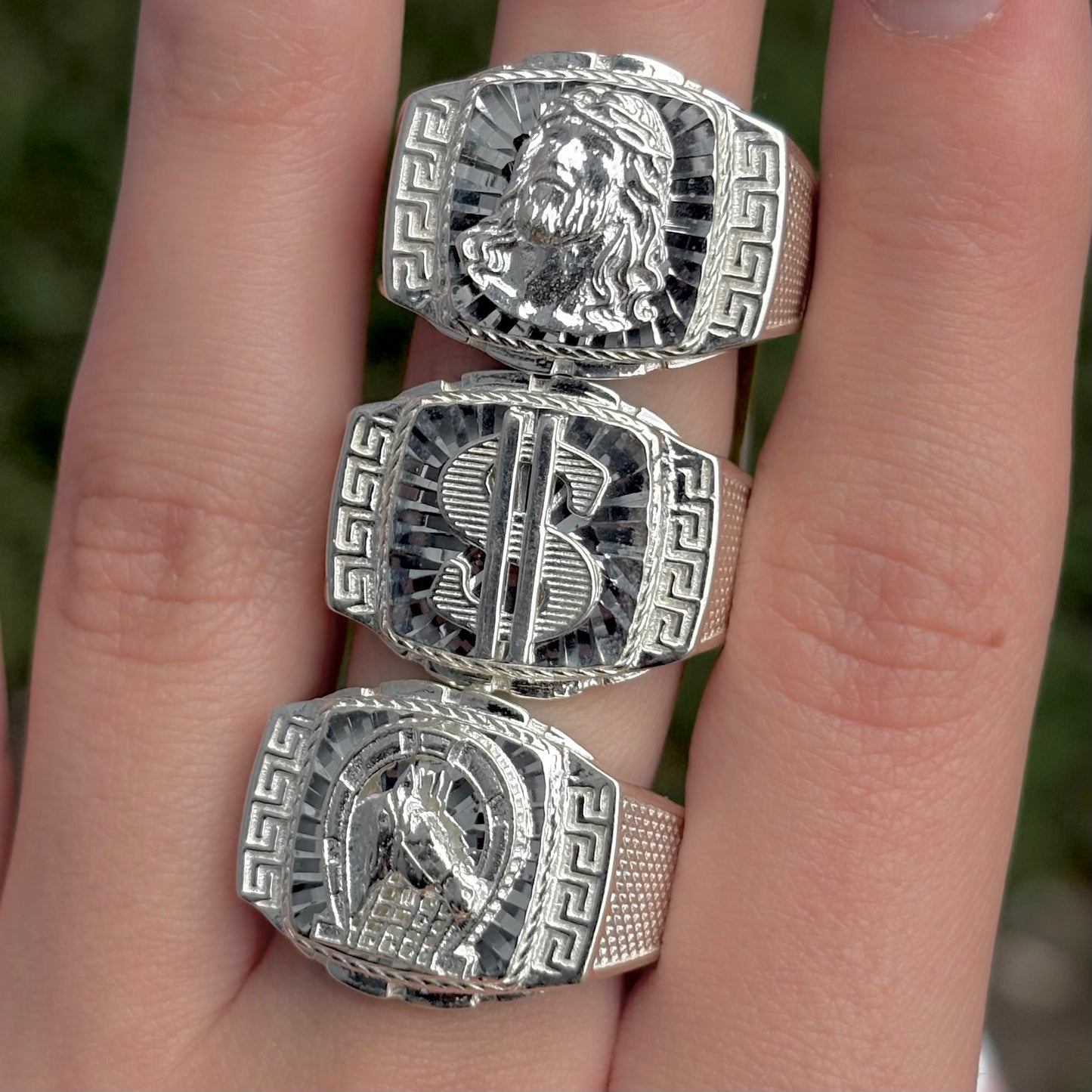 Greek Sterling Silver Ring