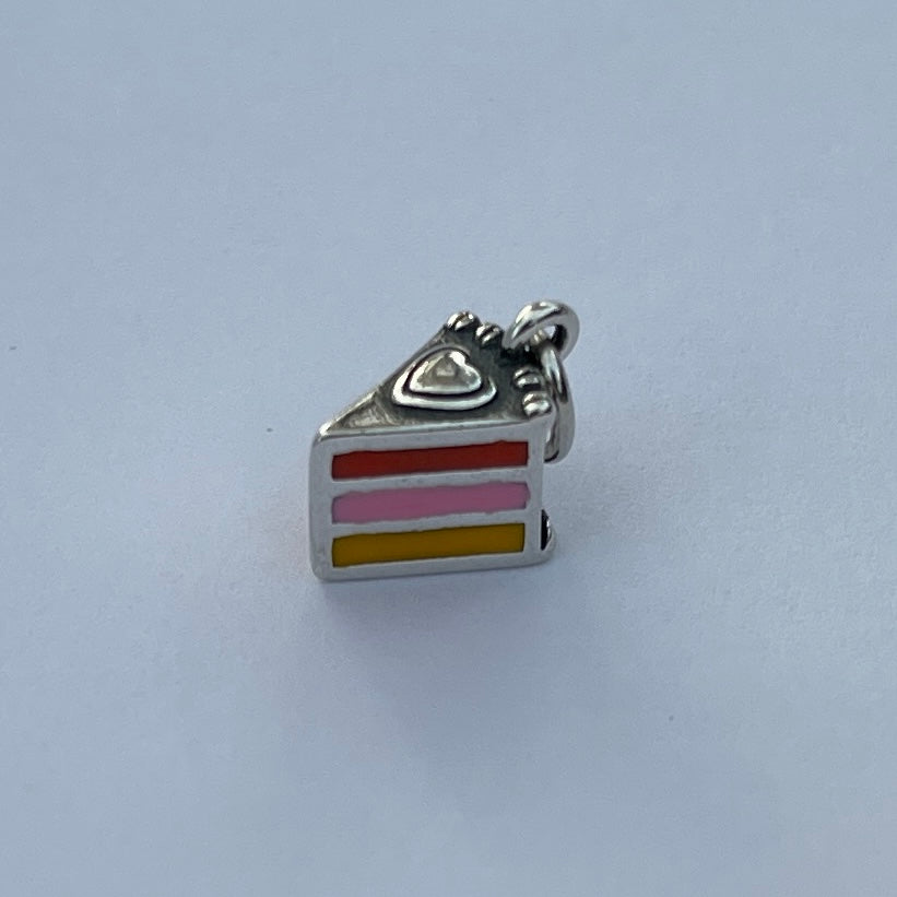 Slice of Cake Charm