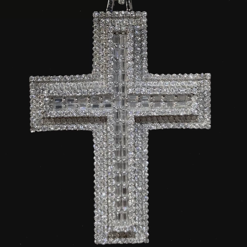 Sterling Silver Moissanite Pendant