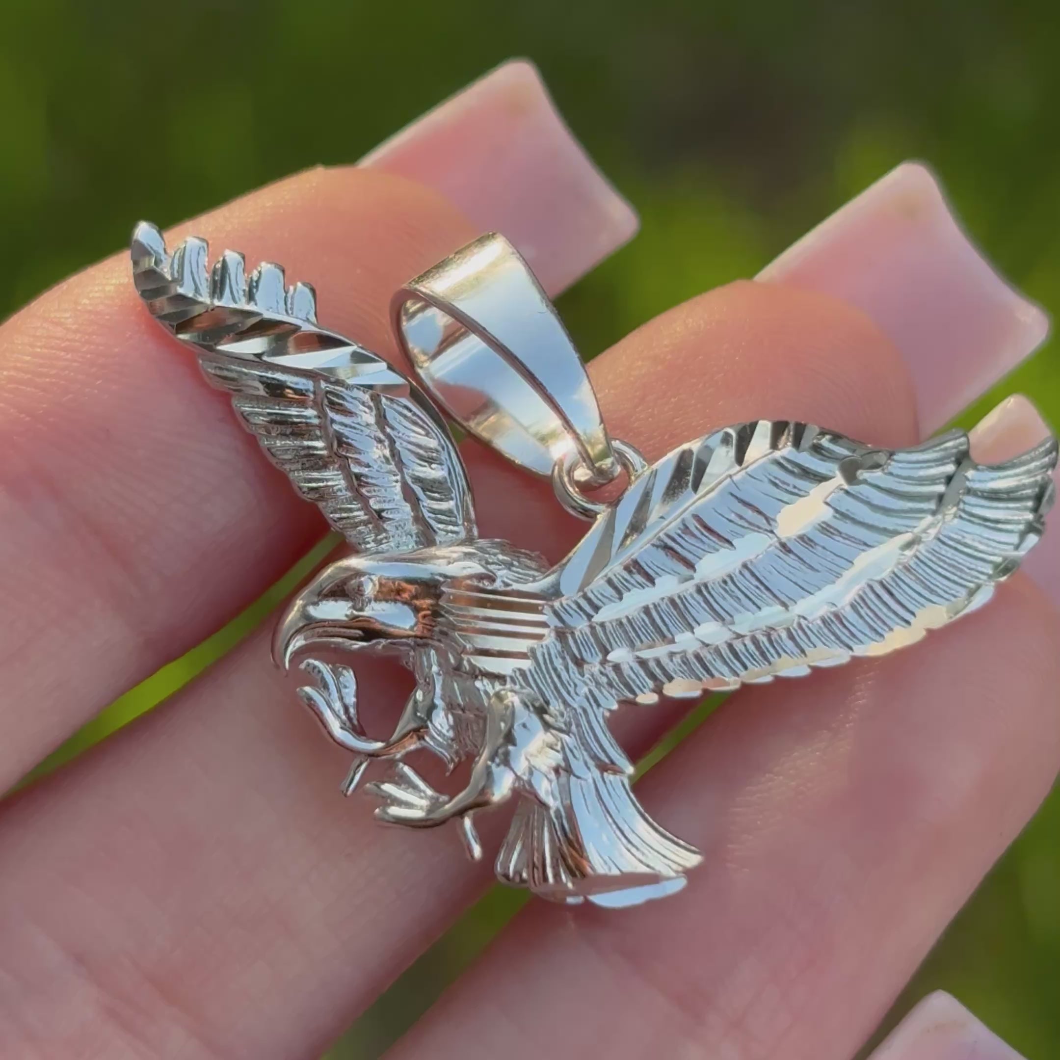 Silver Hawk Pendant